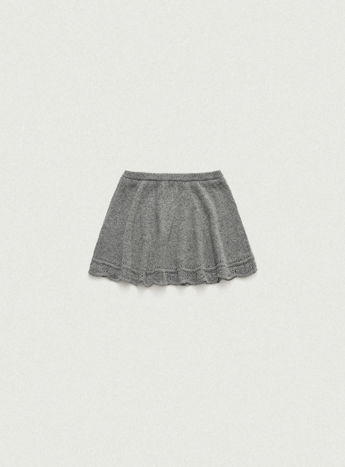 더바넷(THEBARNNET) Clarie Scallop Knit Skirt
