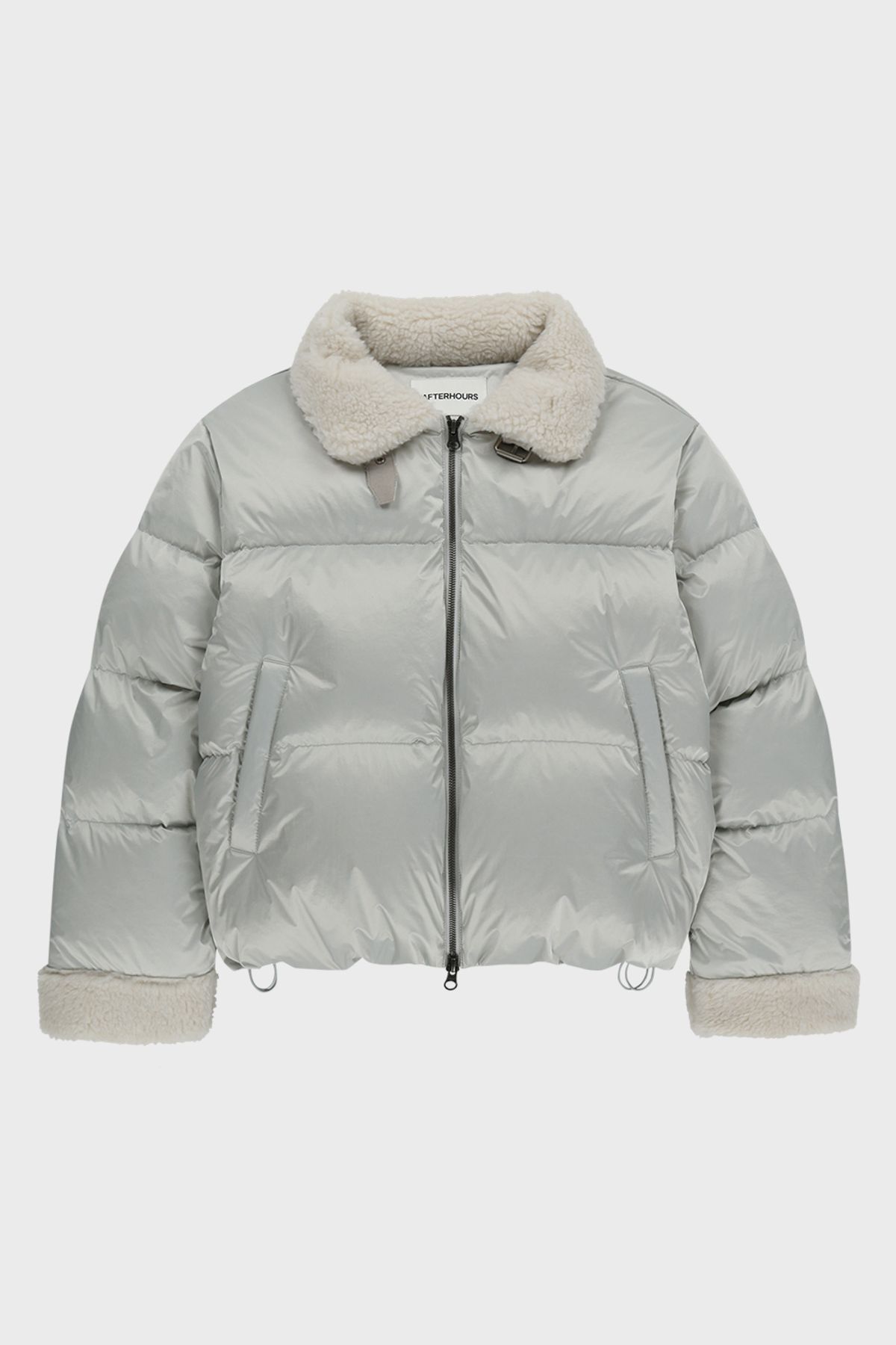 애프터아워즈(AFTERHOURS) MUSTANG DOWN JACKET (PEARL GREY)