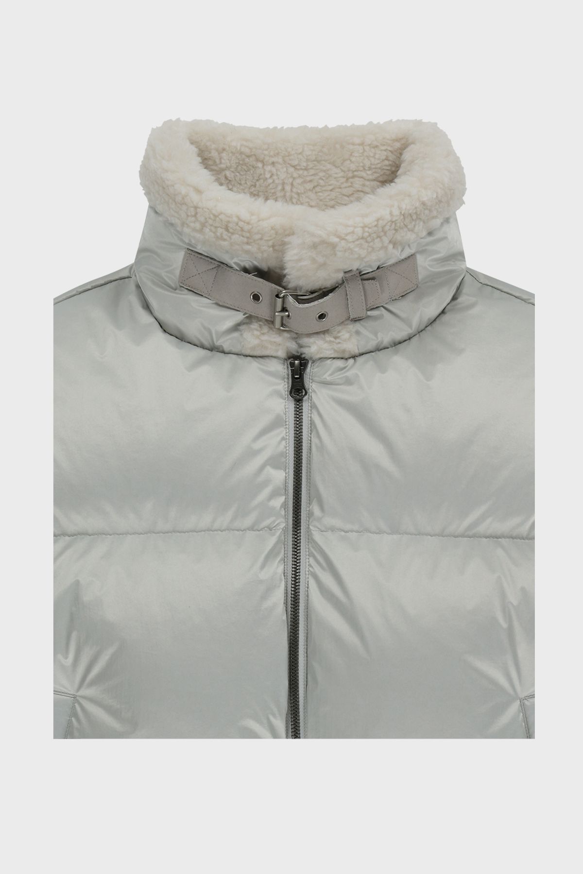 애프터아워즈(AFTERHOURS) MUSTANG DOWN JACKET (PEARL GREY)