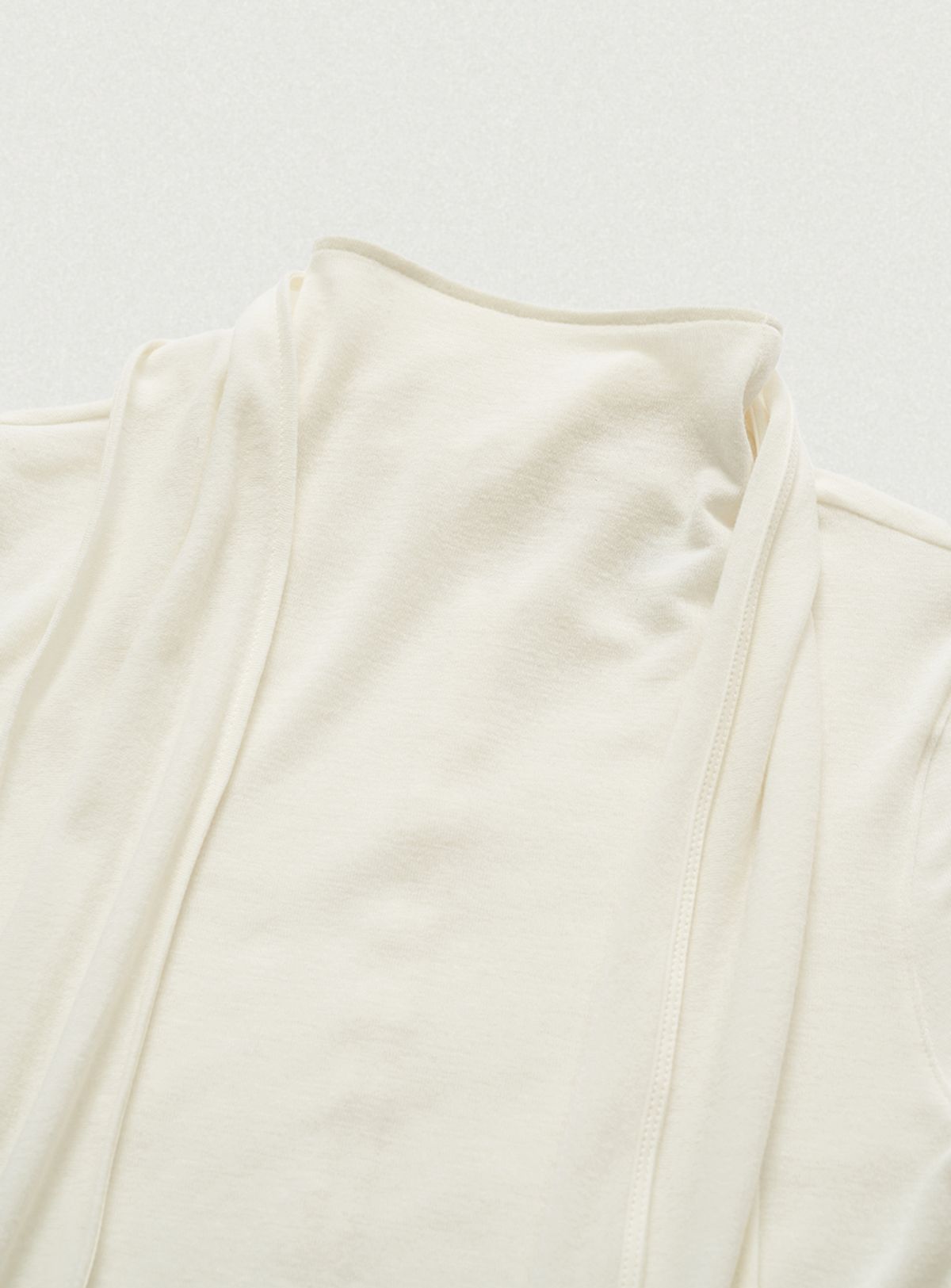 더바넷(THEBARNNET) Noue Tie T-shirt_Ivory