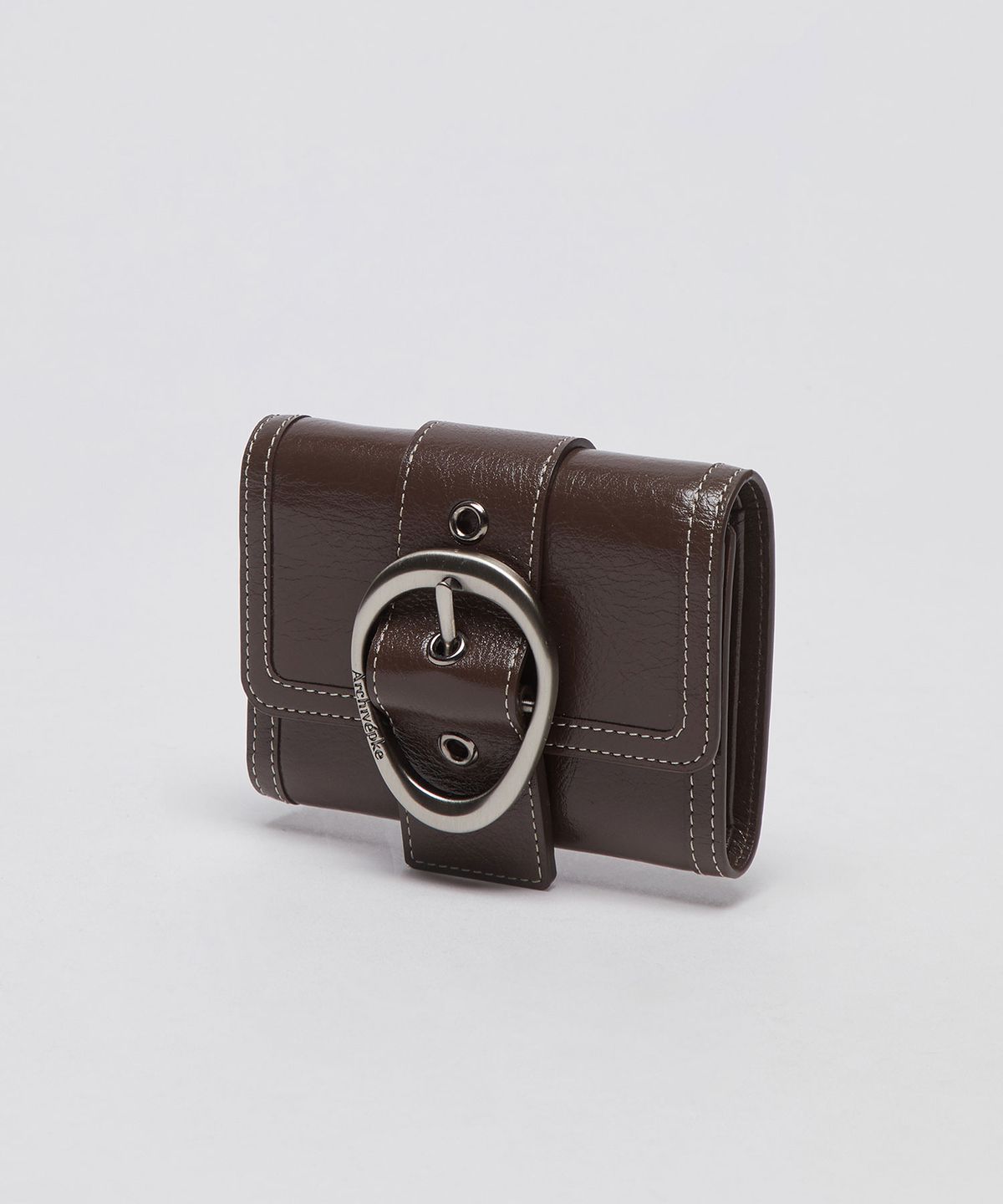 아카이브앱크(ARCHIVEPKE) Buckle wallet(Crumble brownie)_OVADX25208CCB