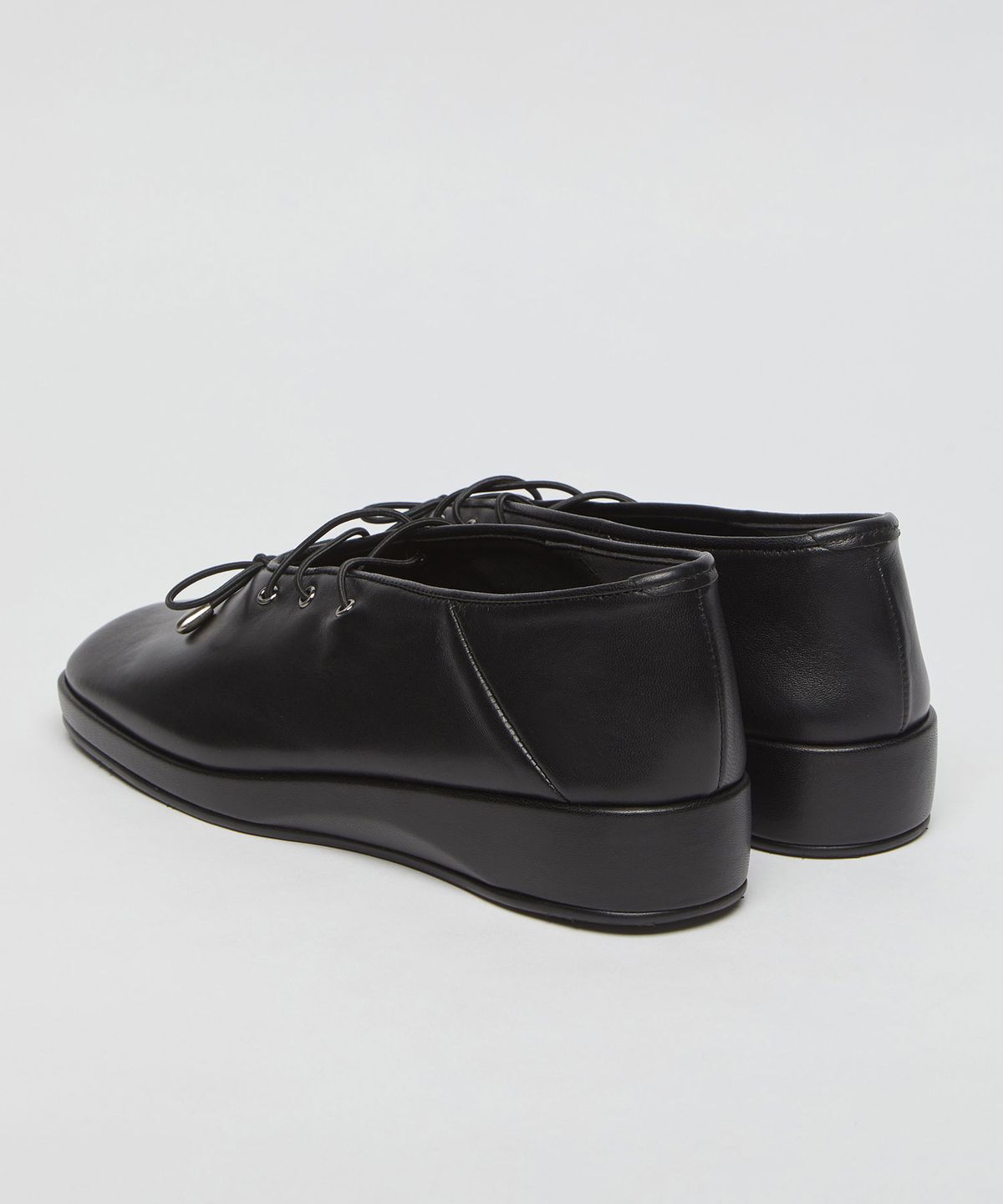 아카이브앱크(ARCHIVEPKE) Tie platform loafer(Deep sleep)_OK1DX25208BLK