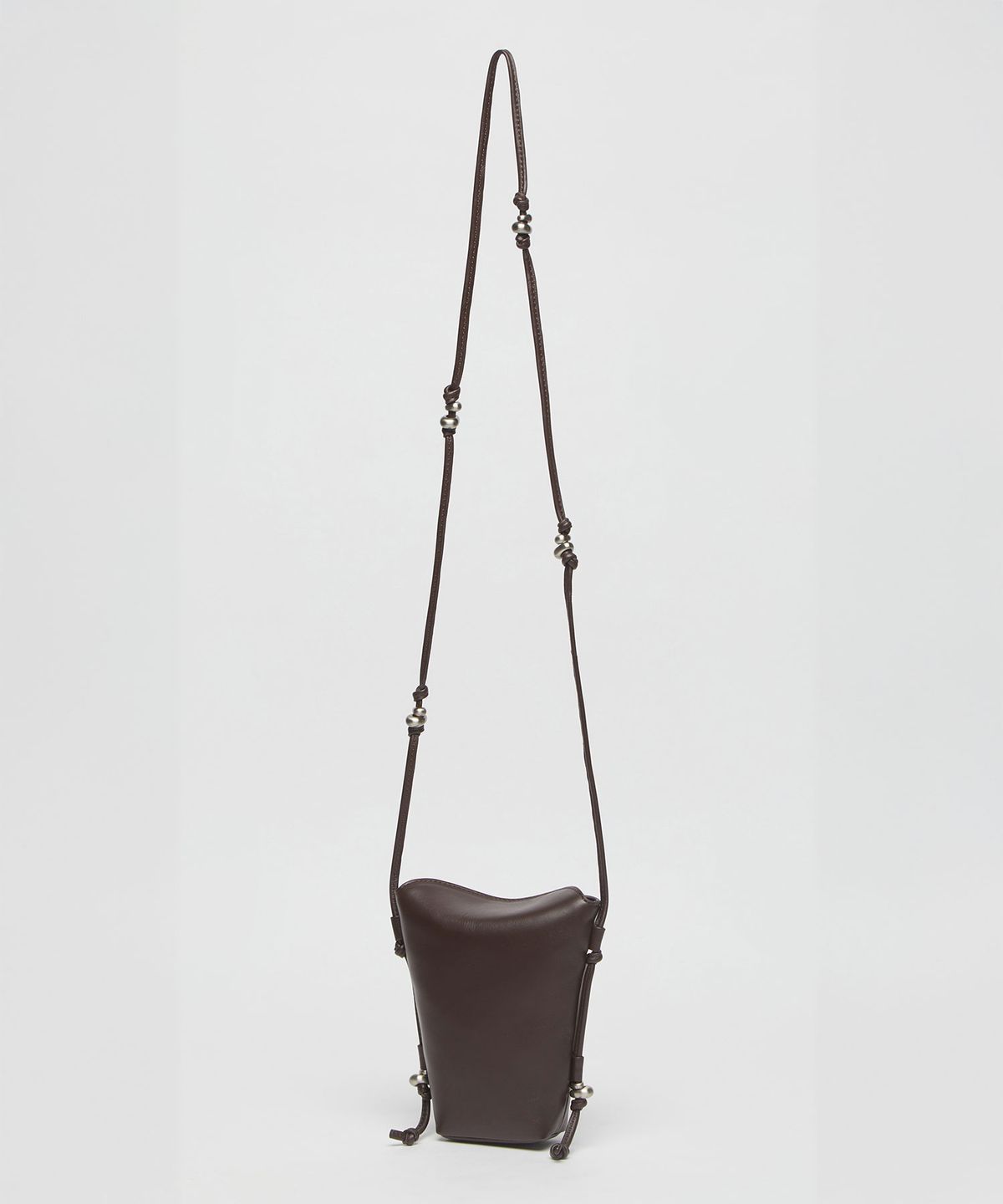 아카이브앱크(ARCHIVEPKE) Gem tumblur bag(Roasted cacao)_OVBRX25205KBW