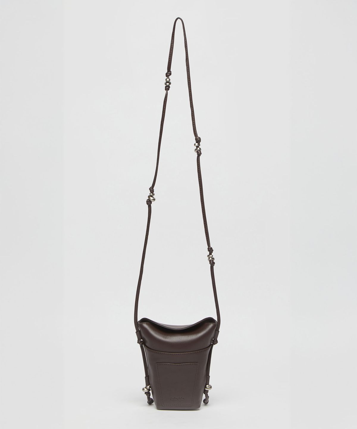 아카이브앱크(ARCHIVEPKE) Gem tumblur bag(Roasted cacao)_OVBRX25205KBW