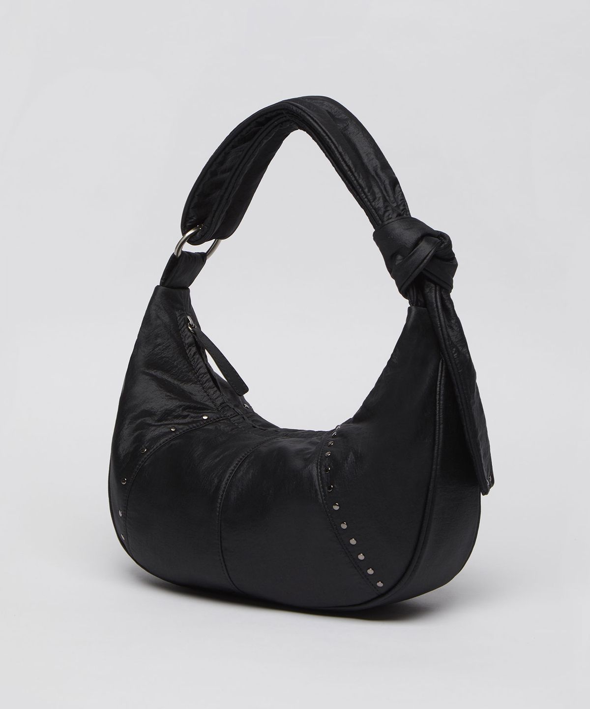 아카이브앱크(ARCHIVEPKE) Freckle hobo bag(Deep sleep)_OVBAX25306BLK