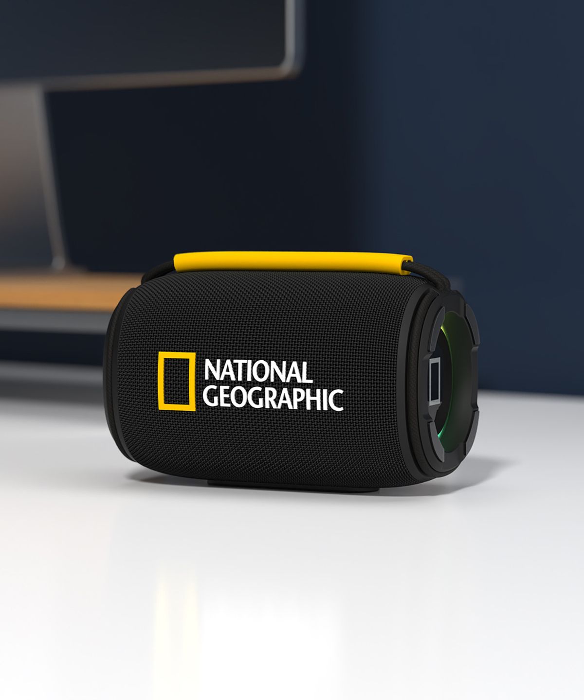 내셔널지오그래픽 디지털(NATIONAL GEOGRAPHIC DIGITAL) 휴대용 블루투스 스피커 미니 무선 방수 캠핑 소형 카페 아웃도어 자전거