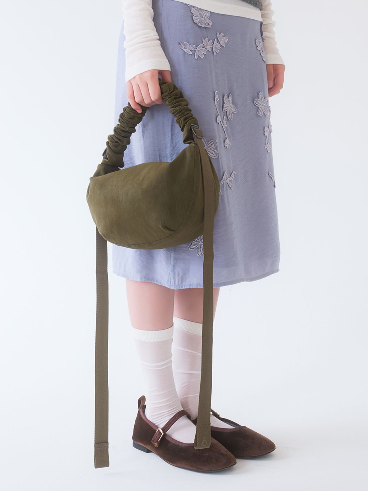 조셉앤스테이시(JOSEPH&STACEY) Daily Shirring Bag_Faux Suede (ALL)