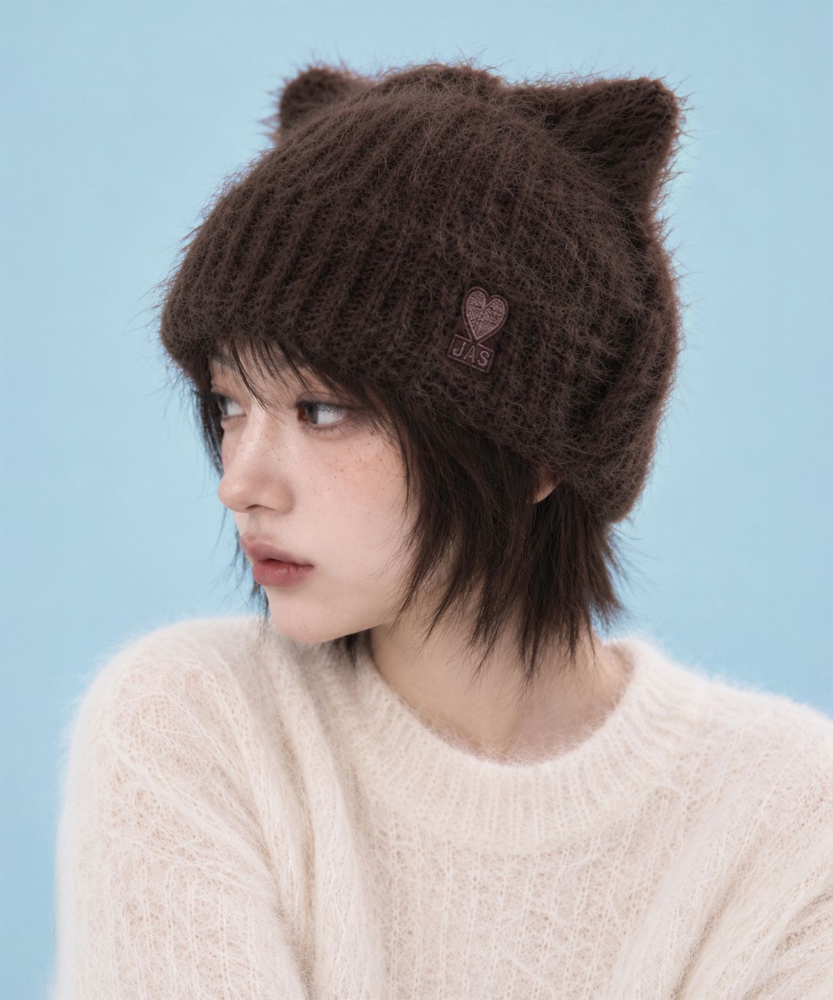 조셉앤스테이시(JOSEPH&STACEY) Lucky JAS Earflap Cat Beanie (ALL)
