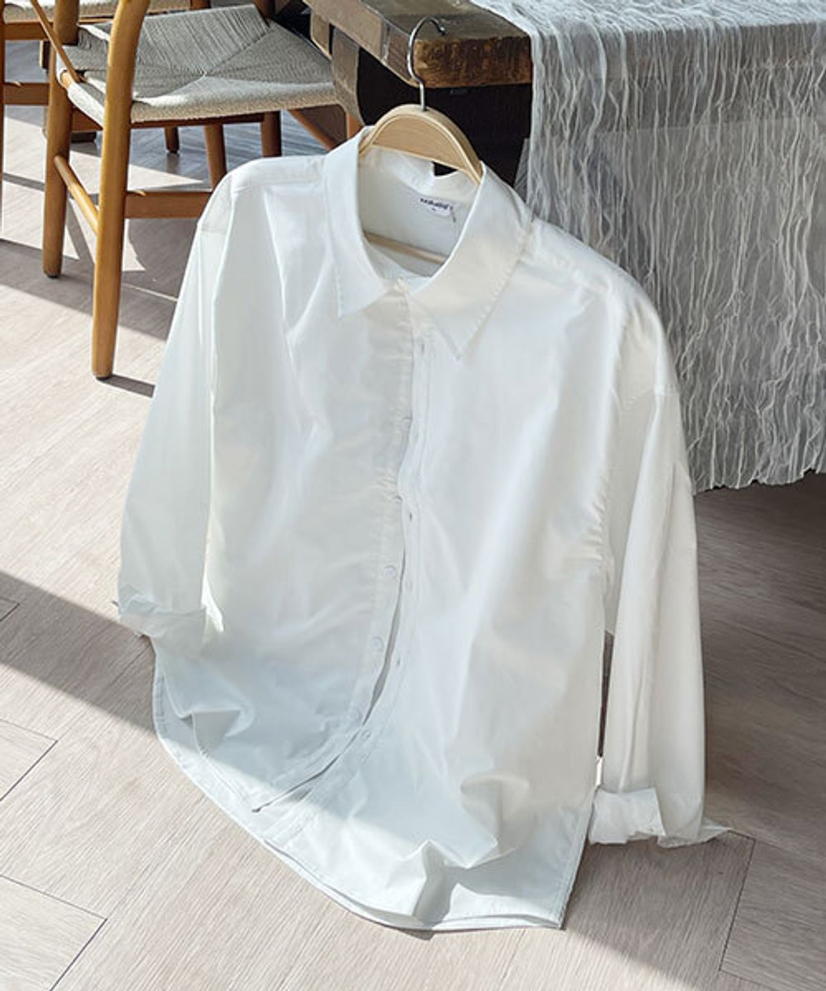 바이모노(BYMONO) [빅사이즈 L-6XL] 꼭꼭셔츠 긴팔