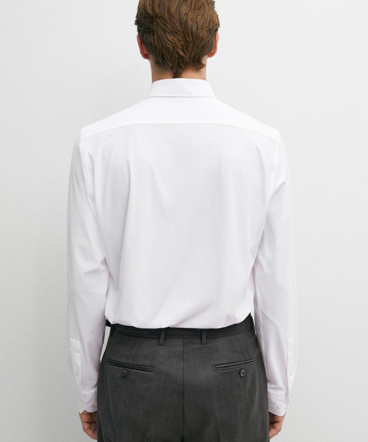 마시모두띠(MASSIMO DUTTI) 슬림핏 스트레치 셔츠