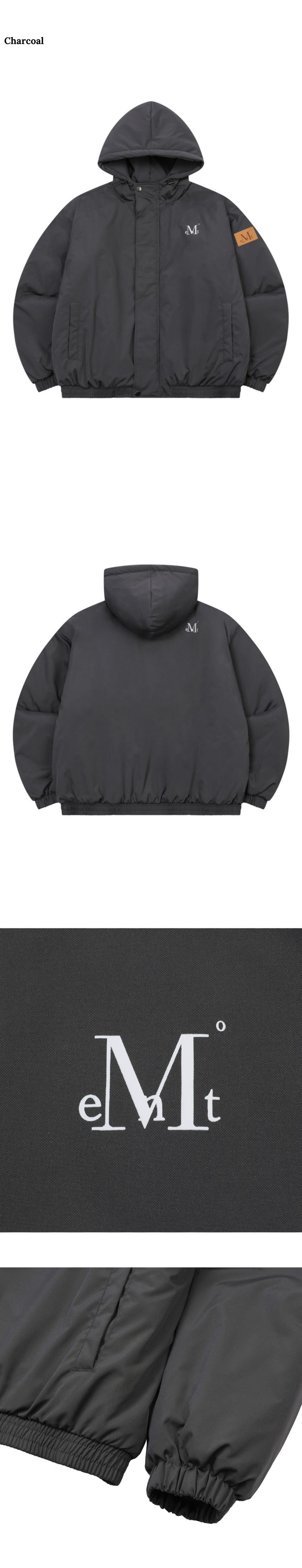 MUSINSA公式 | MUCENT ブロンテヘビシェルフードダウンジャケット 男女