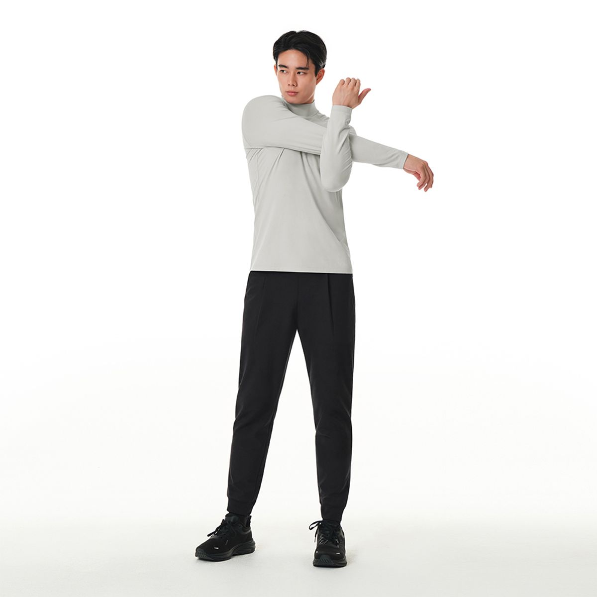 안다르(ANDAR) 써마브리즈 맨즈 하프넥 베이스레이어