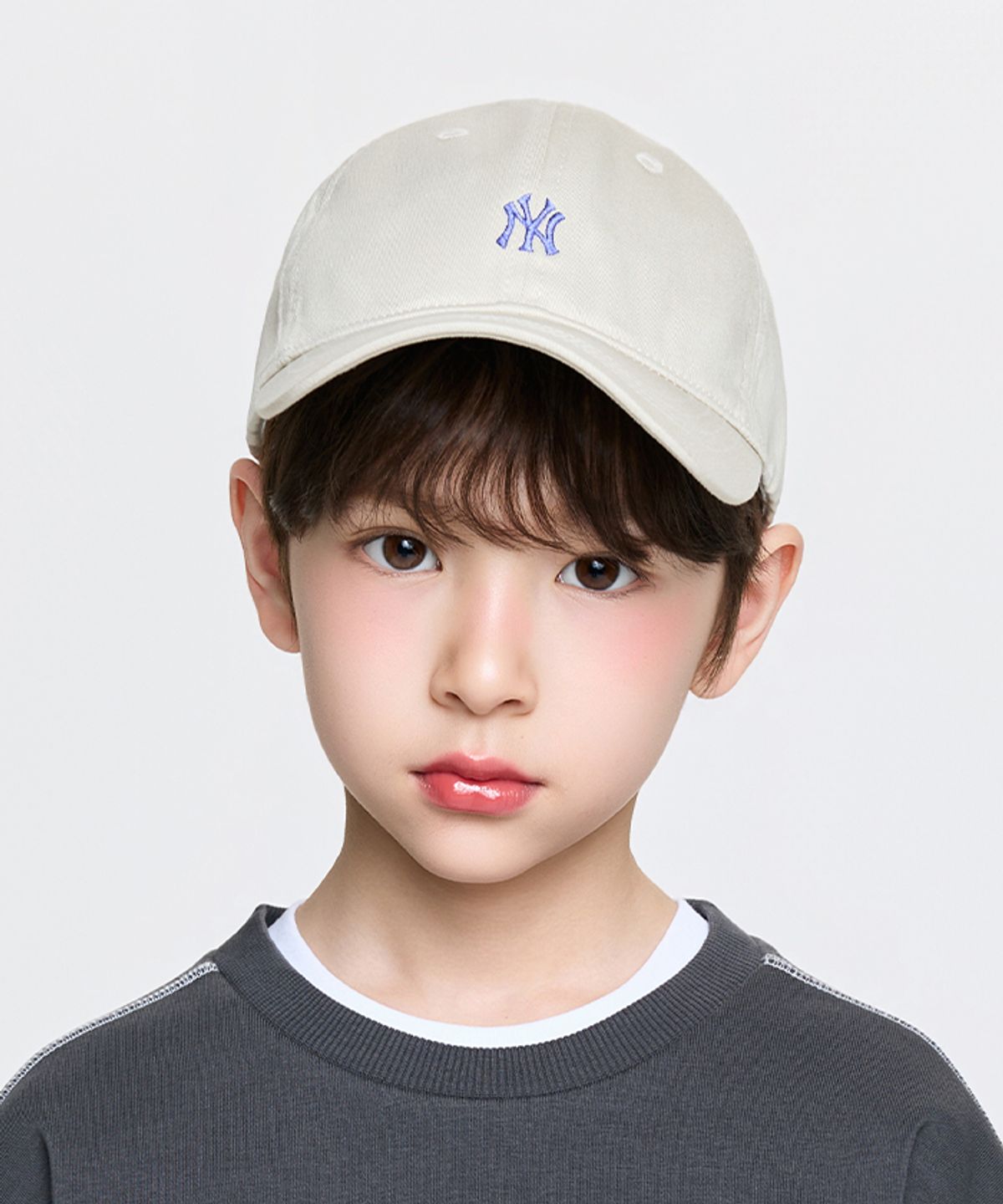 엠엘비 키즈(MLB KIDS) 나노 루키 볼캡 NY (D.Cream)