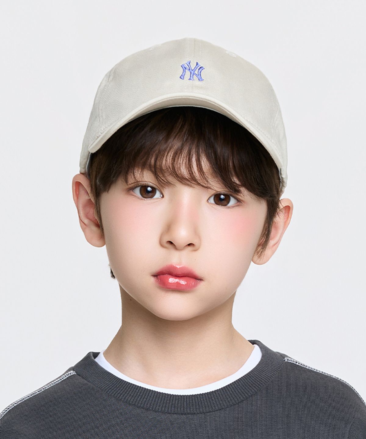 엠엘비 키즈(MLB KIDS) 나노 루키 볼캡 NY (D.Cream)