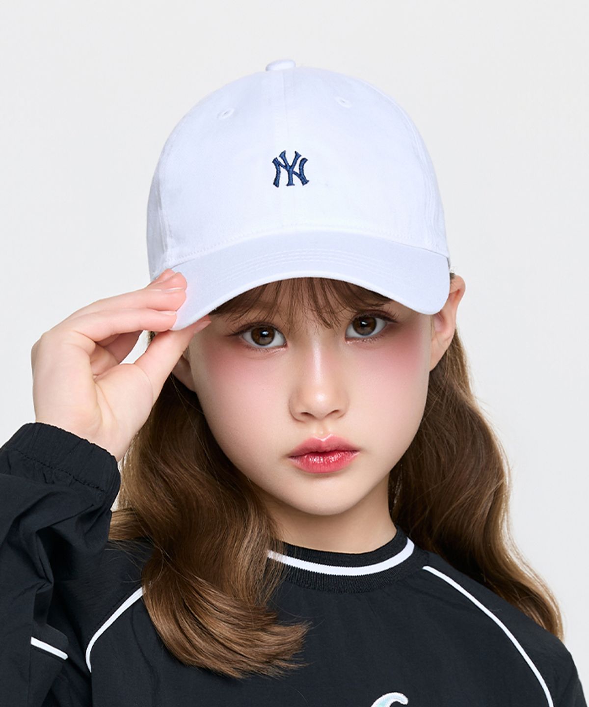 엠엘비 키즈(MLB KIDS) 나노 루키 볼캡 NY (Ivory)