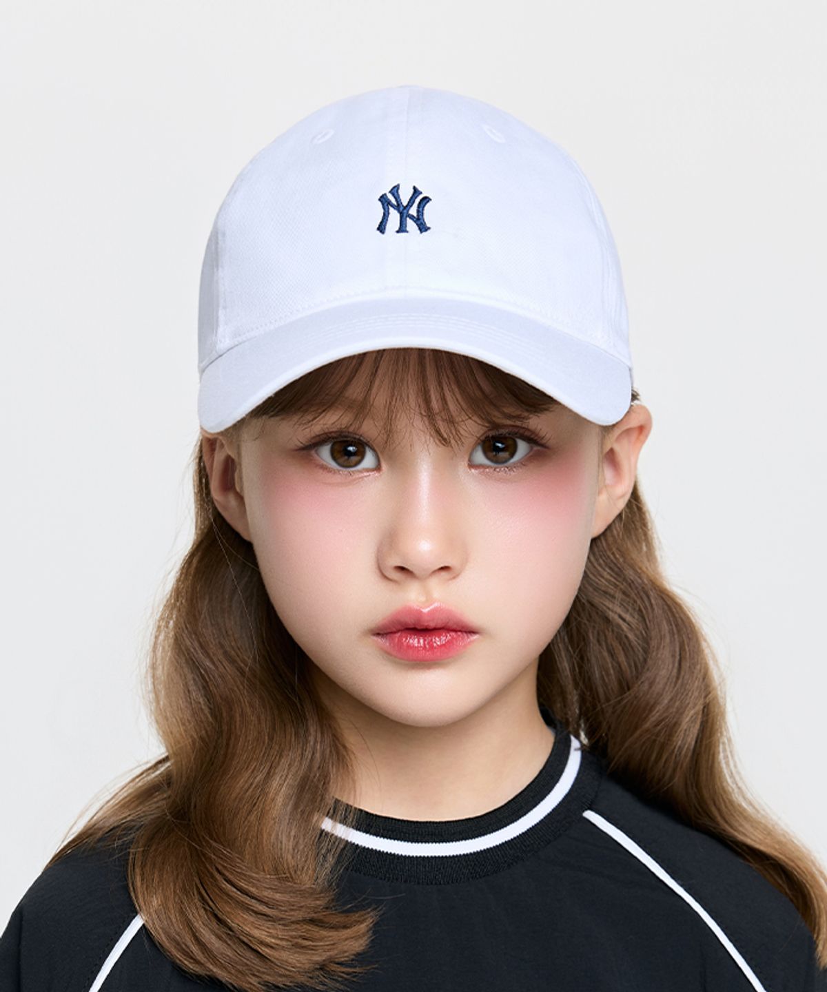 엠엘비 키즈(MLB KIDS) 나노 루키 볼캡 NY (Ivory)