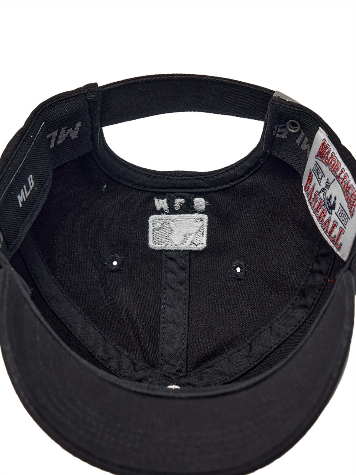 엠엘비 키즈(MLB KIDS) 스몰 스트릿 로고 볼캡 NY (Black)