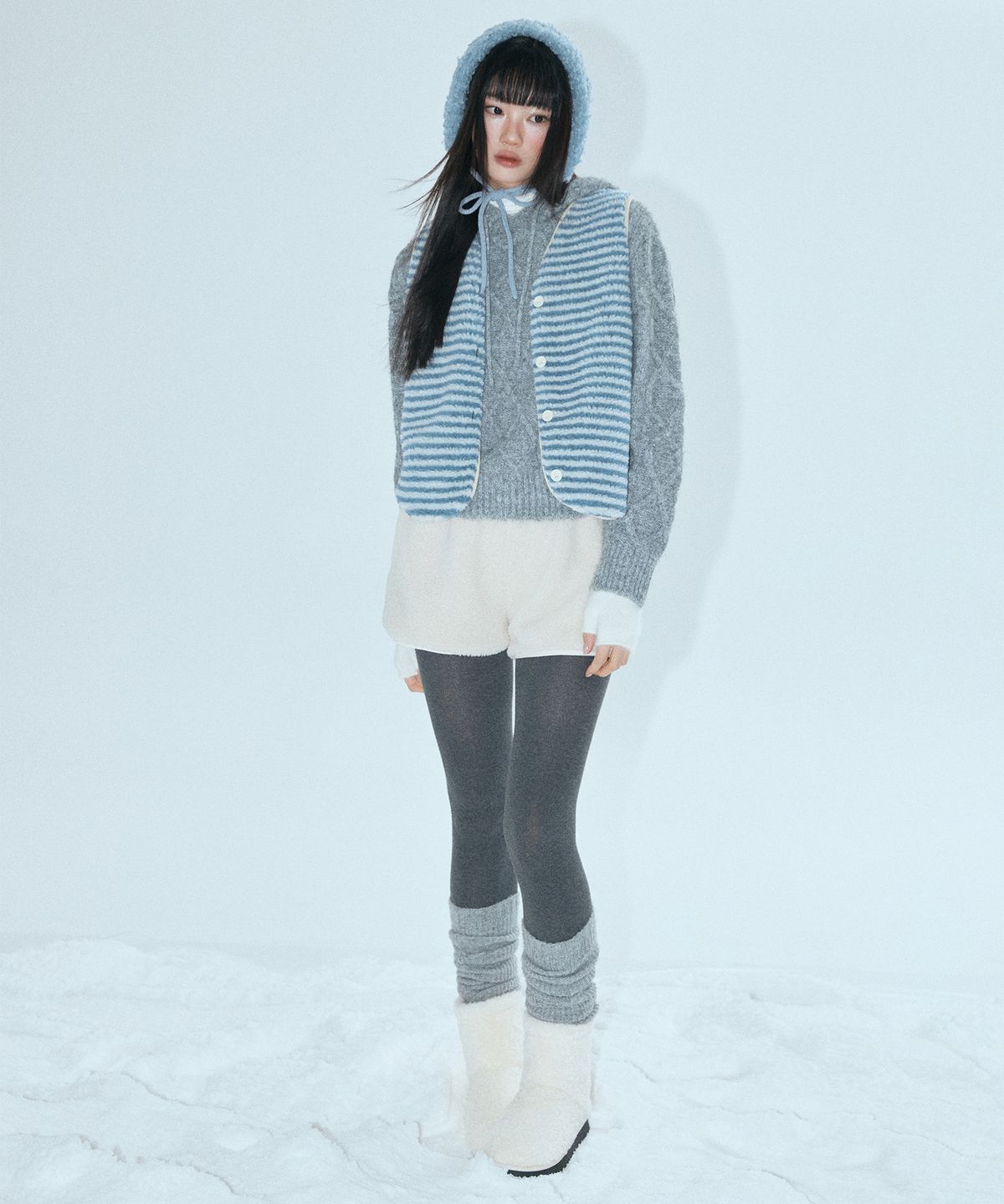 미쏘(MIXXO) 뽀글이 귀도리_MIAAMG27SS