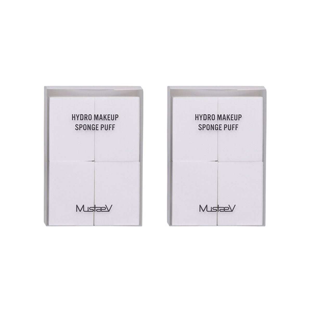 머스테브(MUSTAEV) 하이드로 메이크업 스펀지 퍼프4P