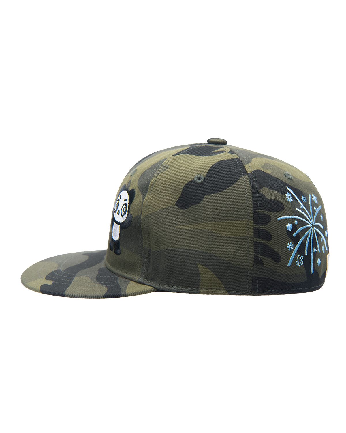 더뮤지엄비지터(THEMUSEUMVISITOR) PANDA EMBROIDERY CAP (CAMO)