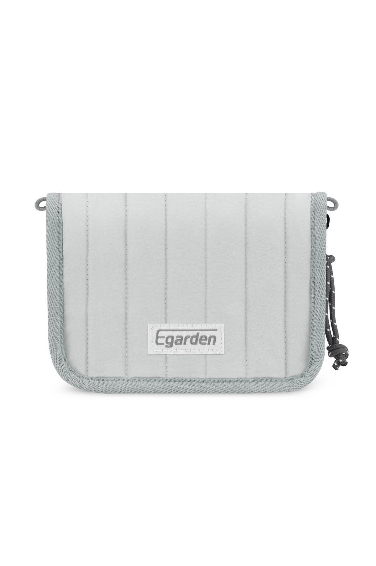 에가든(EGARDEN) 트래블러 패스포트 소프트 RFID 차단 안티스키밍 여권 케이스 지갑 - 라이트그레이