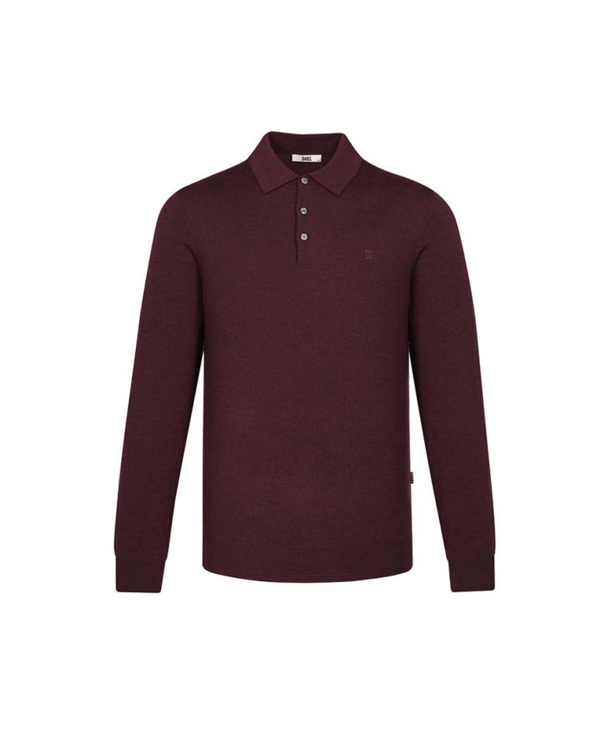 닥스셔츠(DAKS SHIRTS) 울100 워셔블 카라니트_DLW1SWTL150R1