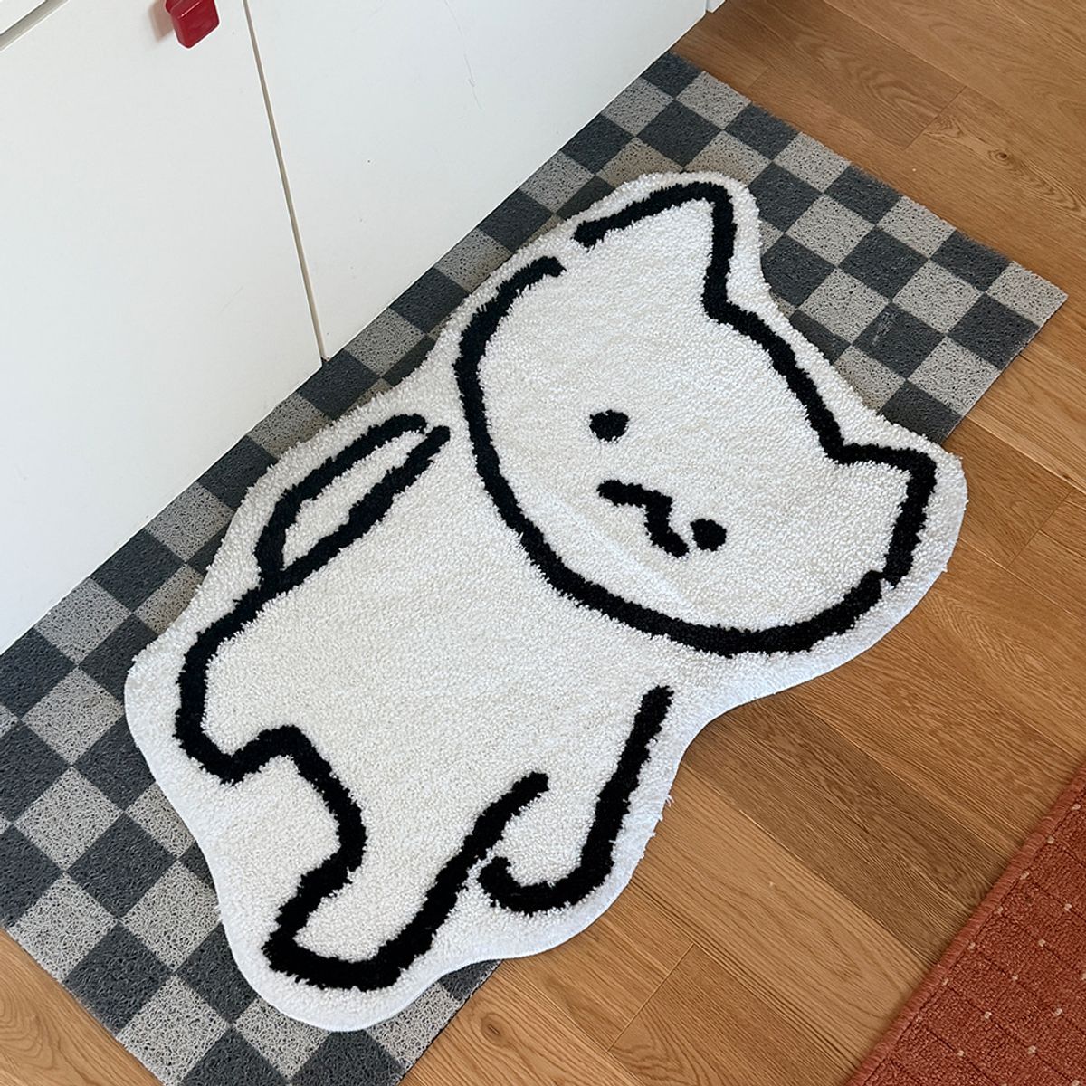위드썸(WITHSOME) [withsome made] 마라 고앵이 터프팅 러그