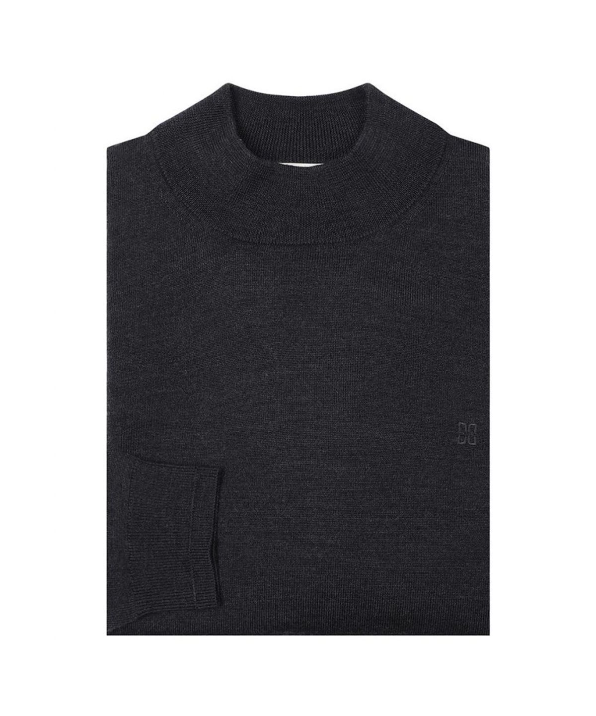 닥스셔츠(DAKS SHIRTS) 울100 워셔블 하프터틀 풀오버 니트_DLW1SWTN150G1