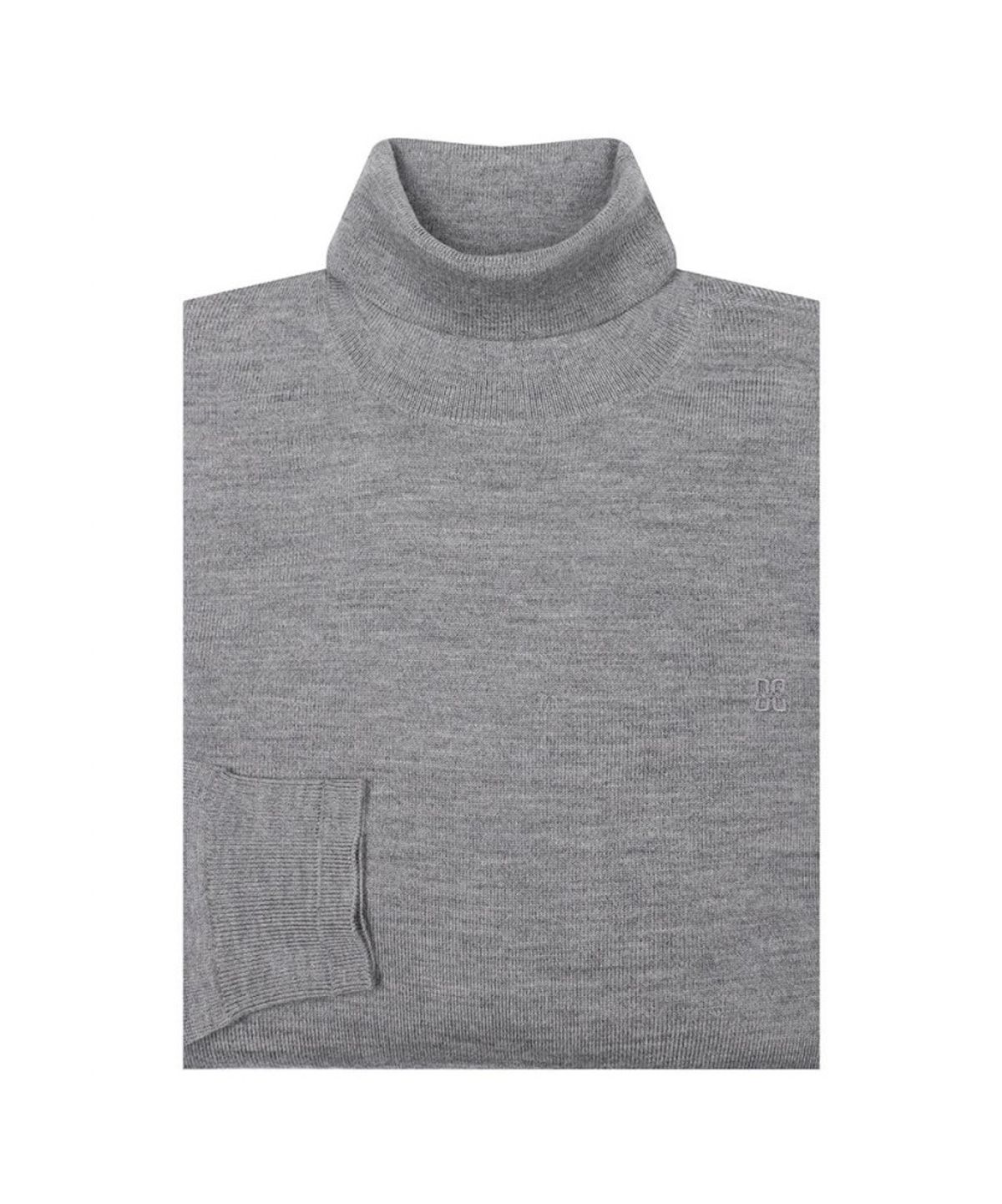닥스셔츠(DAKS SHIRTS) 울100 워셔블 풀터틀 풀오버 니트_DLW1SWTN151G1
