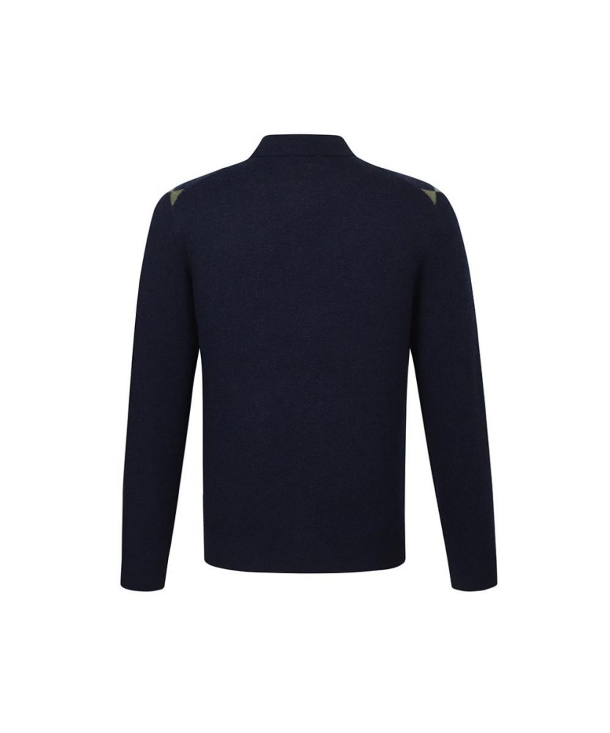 닥스셔츠(DAKS SHIRTS) 울100 아가일 카라니트_DLW1SWTL102N1