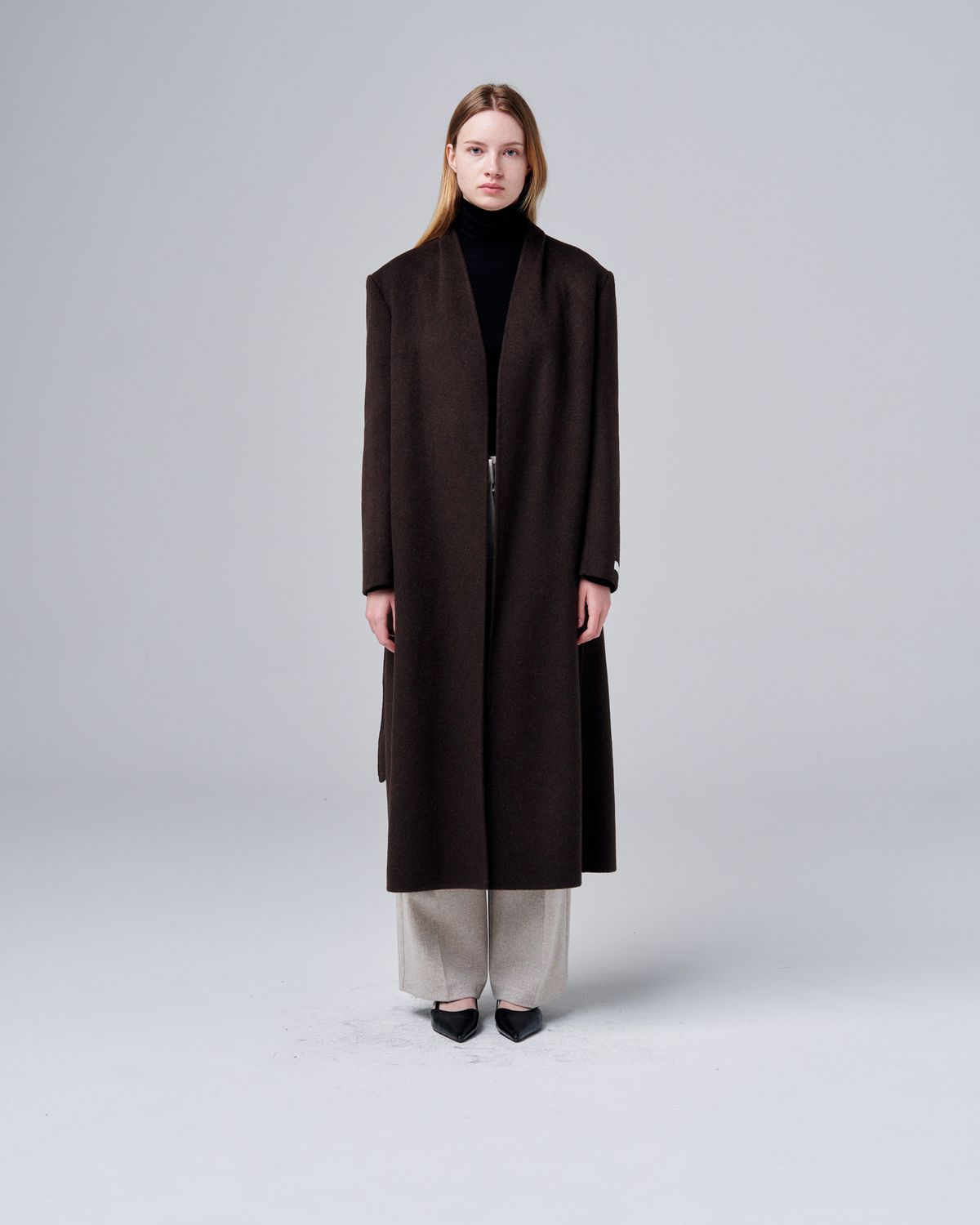 오드프레젠트(ODDPRESENT) Linear Handmade Coat