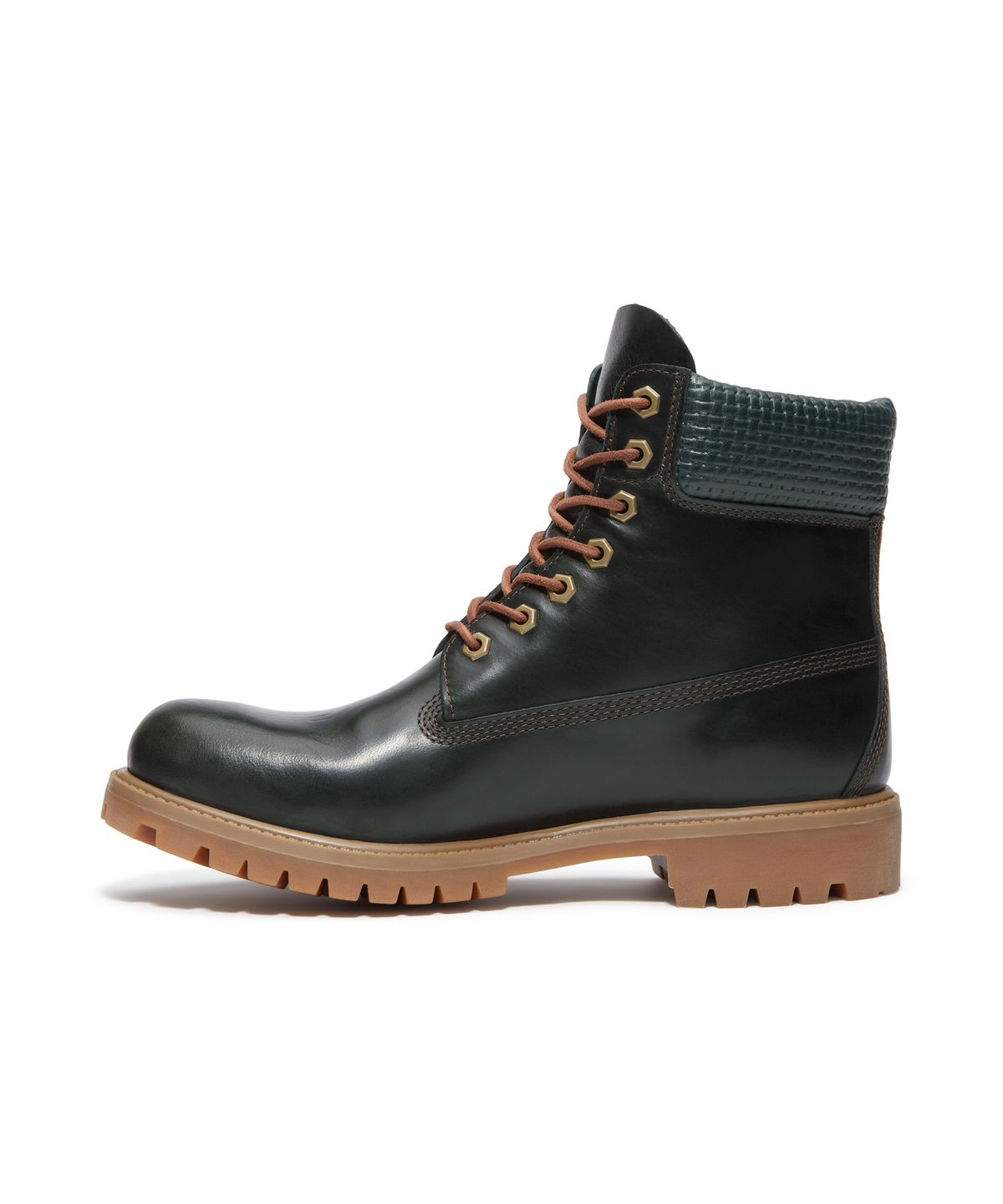 팀버랜드(TIMBERLAND) (남성) 프리미엄 6인치 레이스 워터프루프 부츠 - 다크 그린 / A2P6W-EEQ