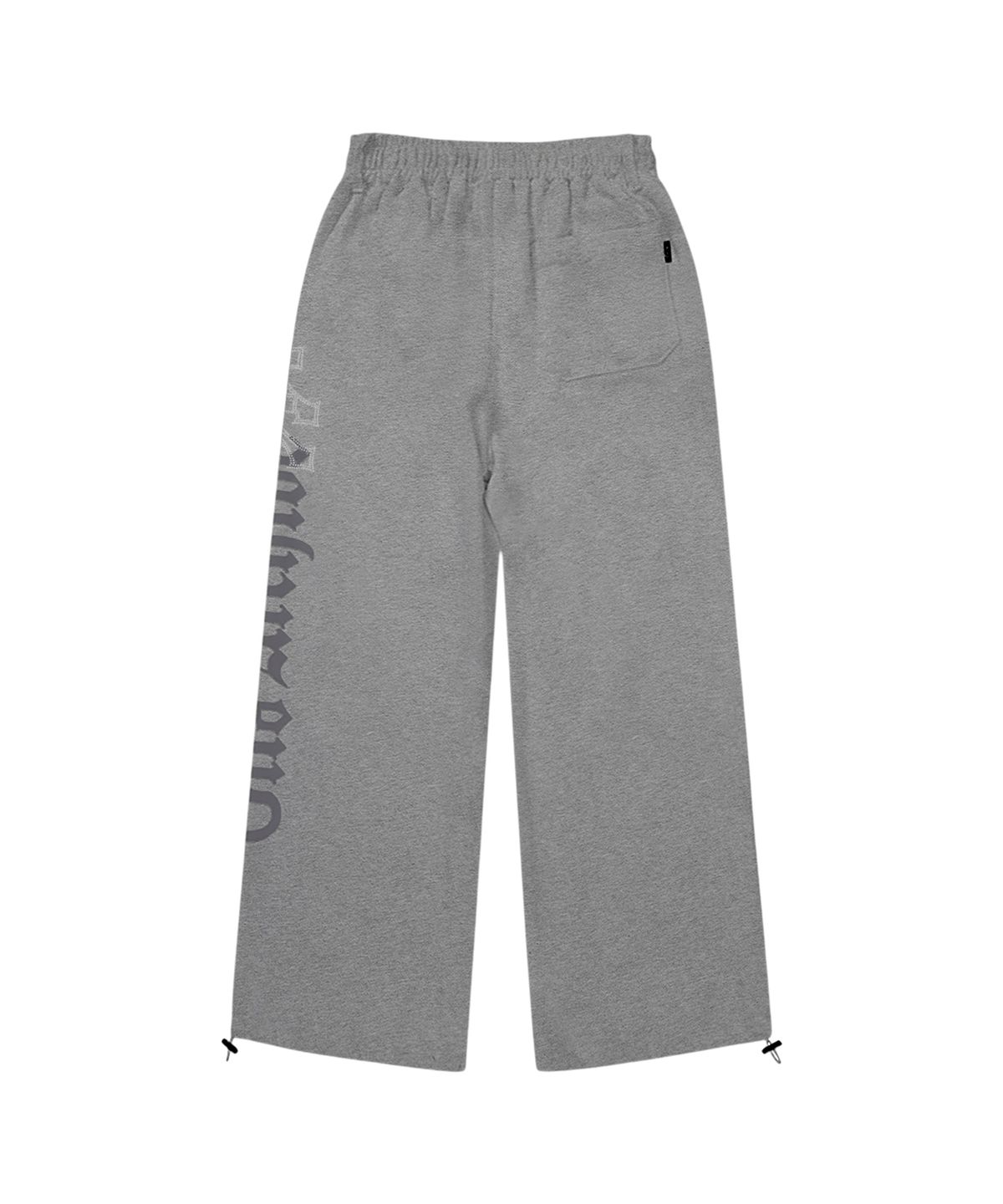 길라아카이브(GILAARCHIVE) SIDE CROSS LOGO SWEATPANTS_GREY