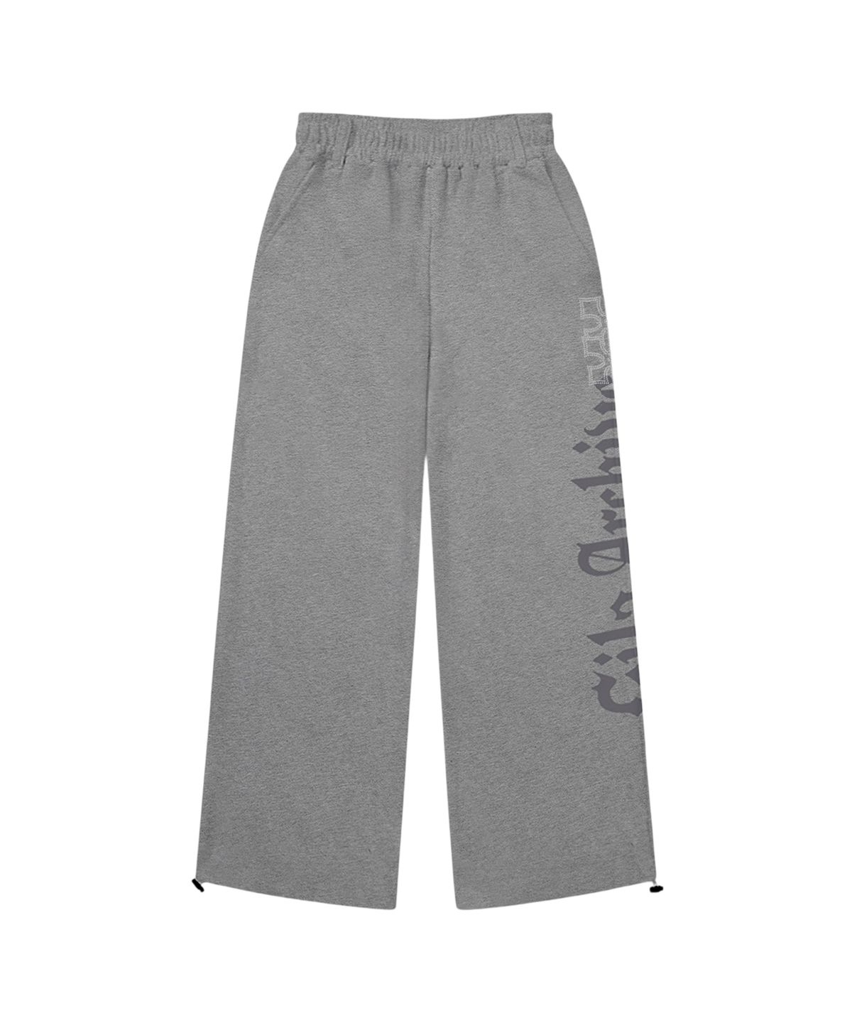 길라아카이브(GILAARCHIVE) SIDE CROSS LOGO SWEATPANTS_GREY