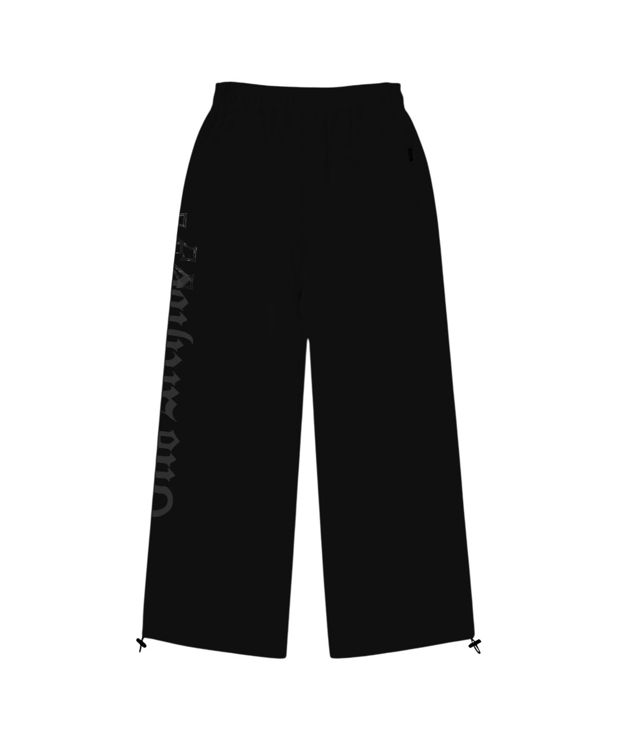 길라아카이브(GILAARCHIVE) SIDE CROSS LOGO SWEATPANTS_BLACK
