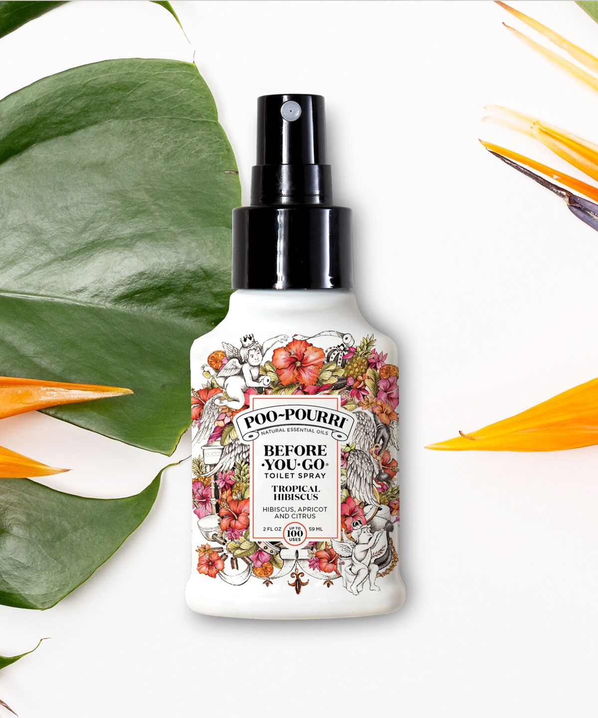푸푸리(POOPOURRI) 토일렛퍼퓸 트로피컬 히비스커스 59ml