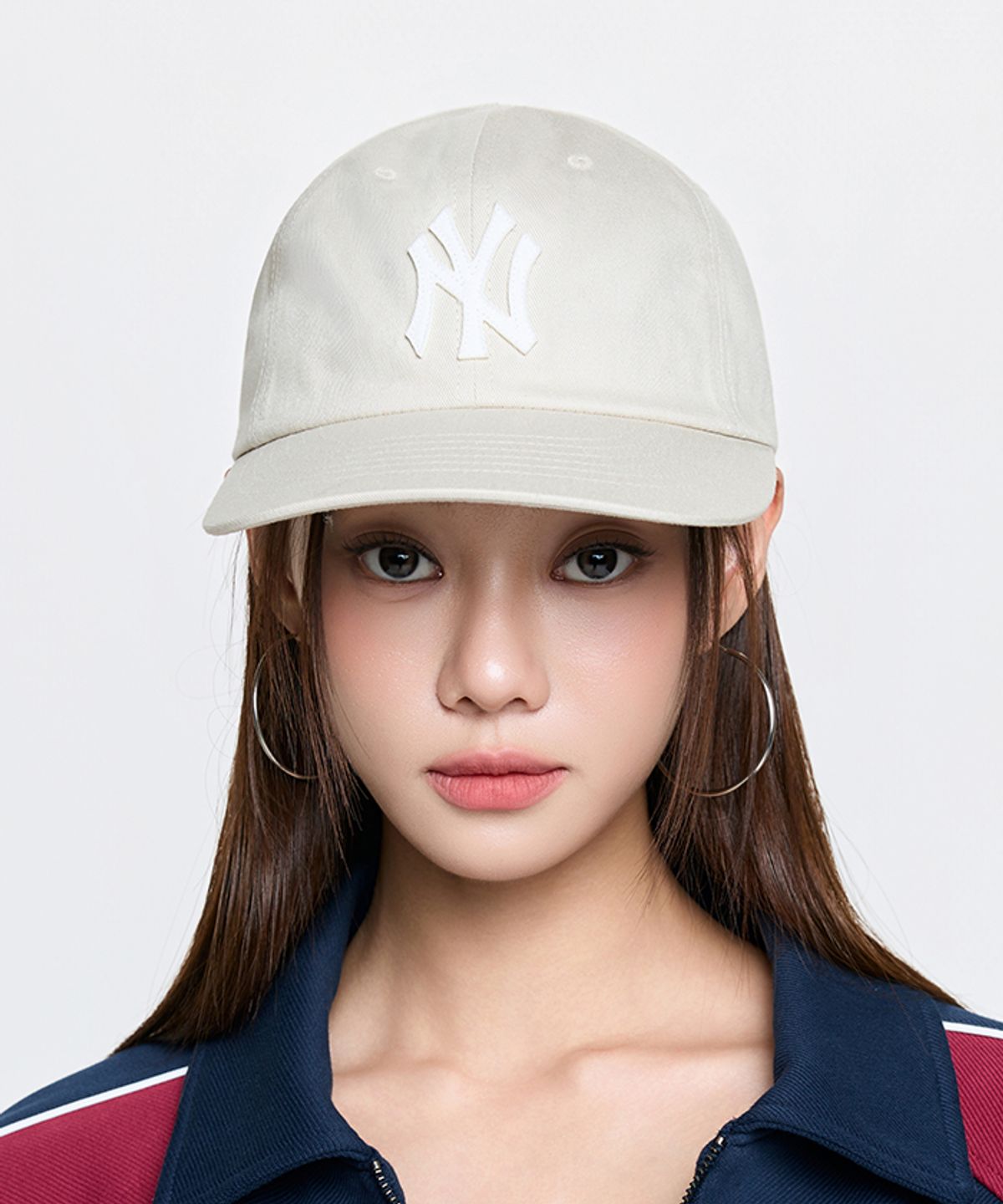 엠엘비(MLB) 조이 언스트럭쳐 볼캡 NY (Beige)