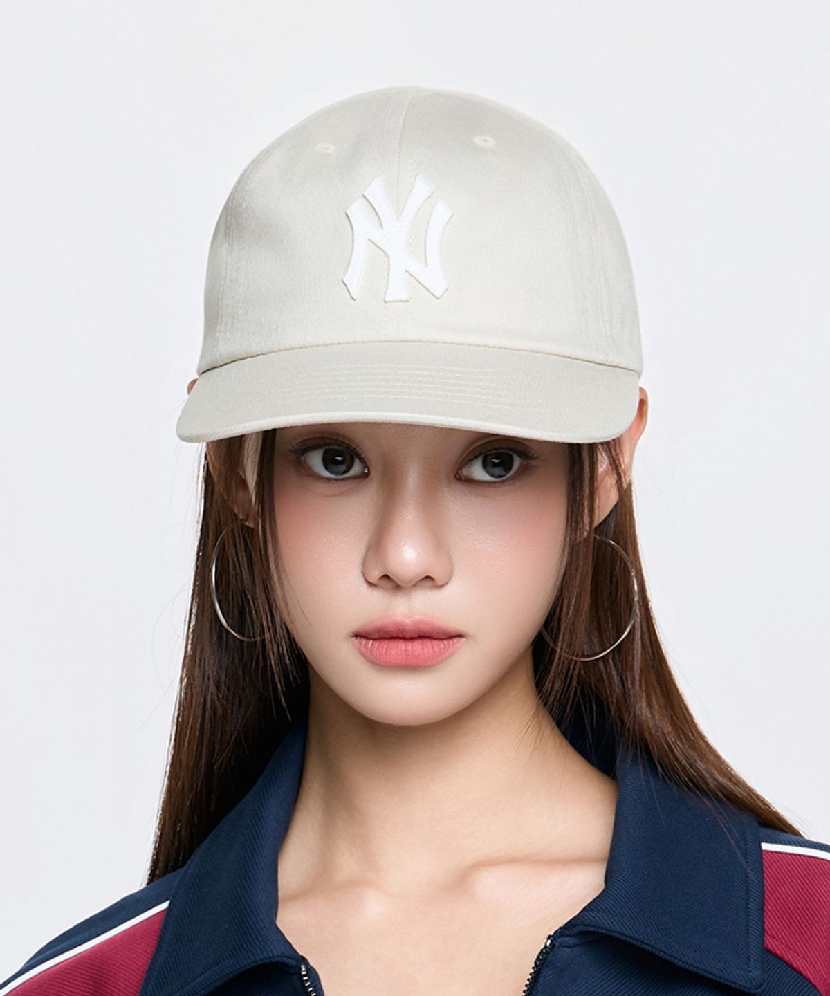 엠엘비(MLB) 조이 언스트럭쳐 볼캡 NY (Beige)