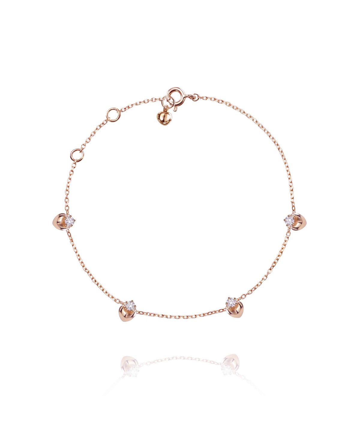 트렌카디즘(TRENCADISM) 마틴 발찌  14K 골드 MARTIN_ANKLET_MTAK4FLSTS