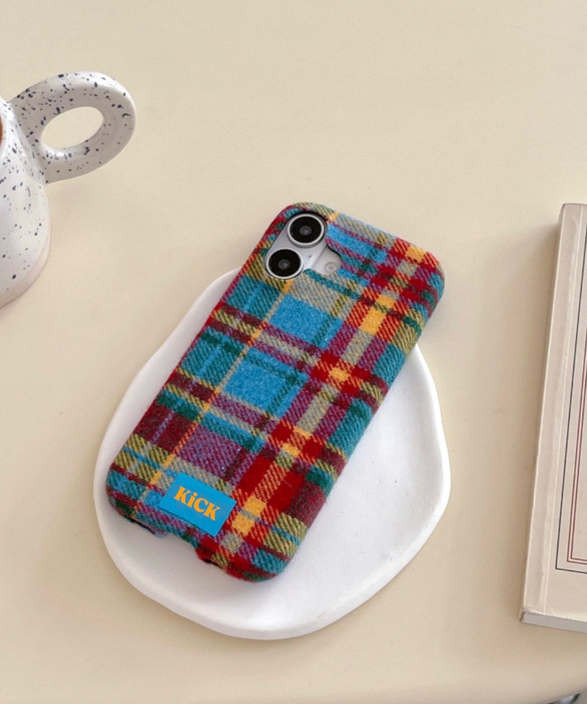 킥(KICK) Charles Fabric case