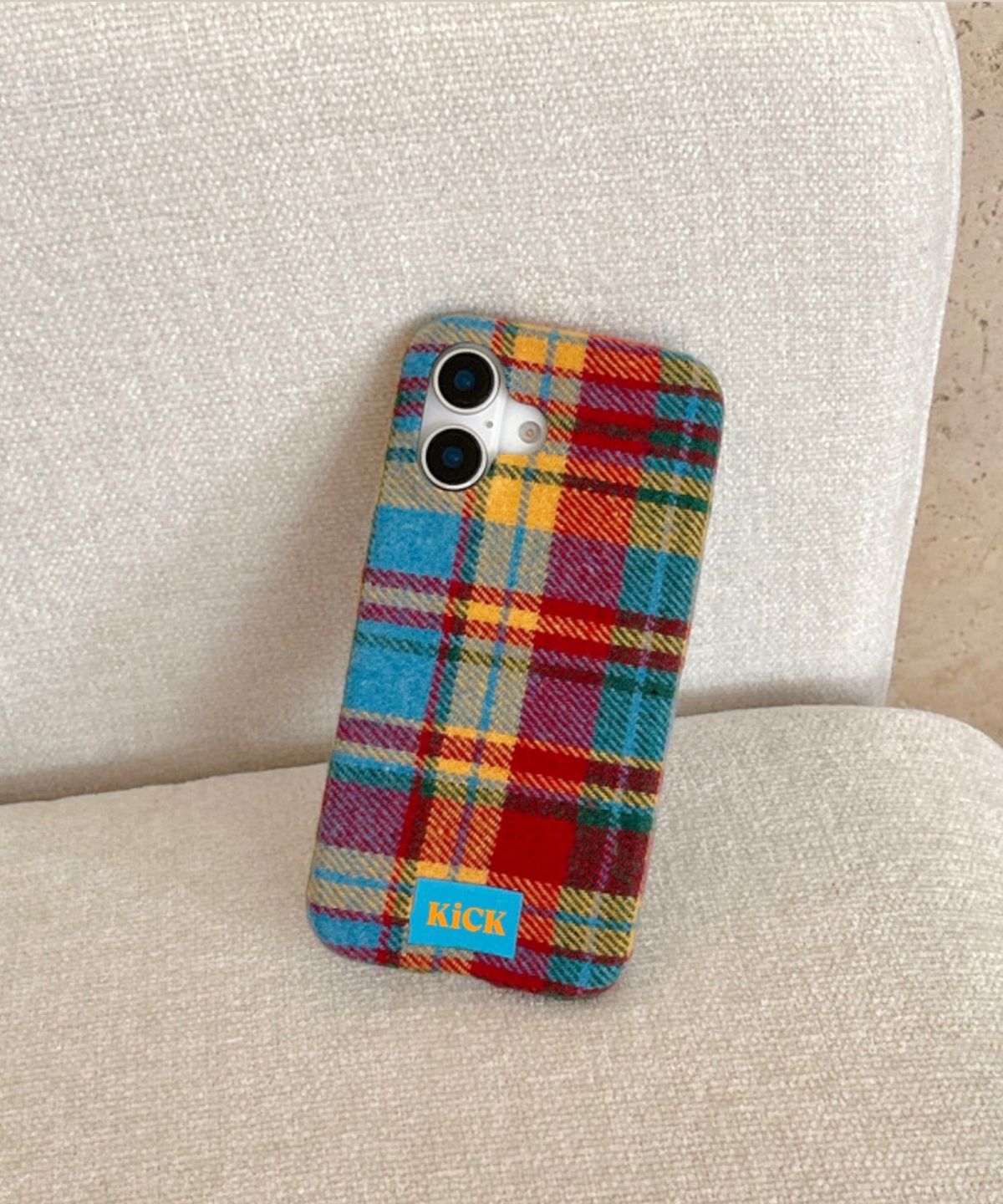 킥(KICK) Charles Fabric case