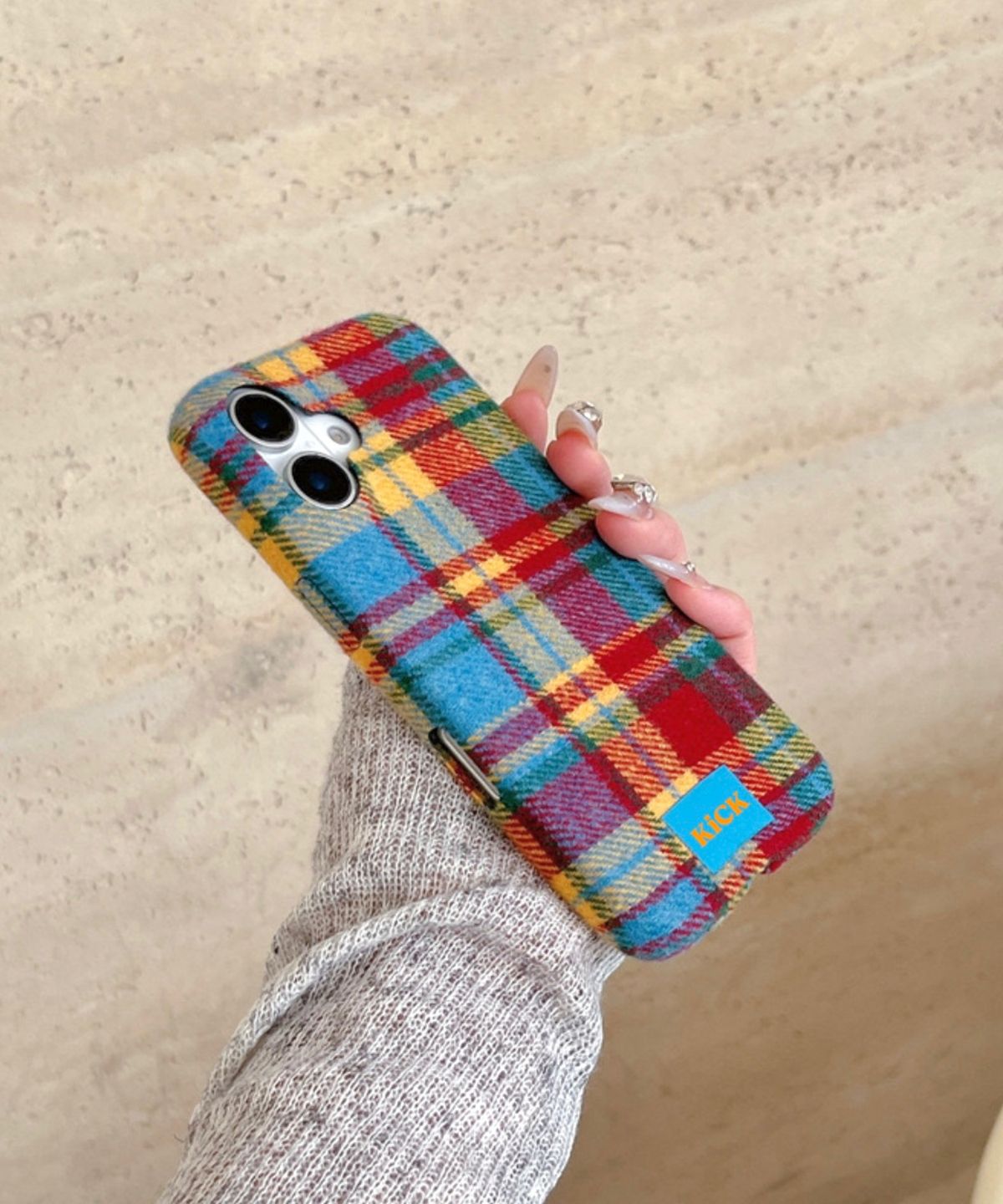 킥(KICK) Charles Fabric case