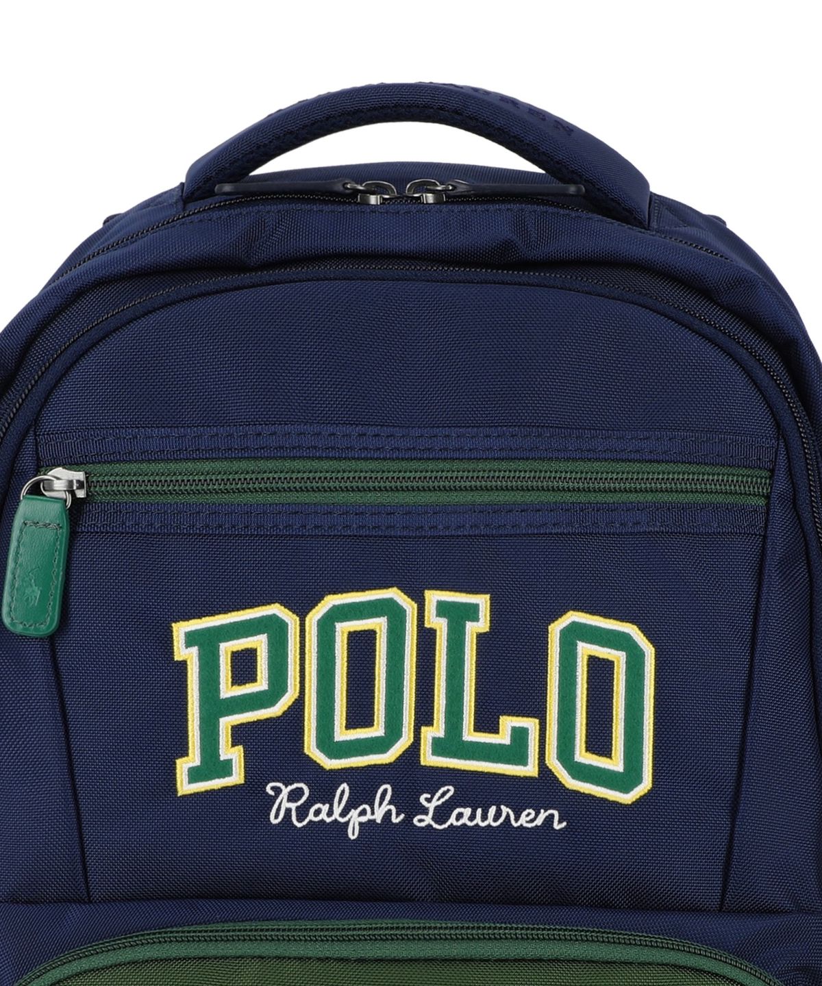 폴로 랄프 로렌 칠드런(POLO RALPH LAUREN CHILDREN) 로고 백팩 앤 슈즈 백 세트-네이비
