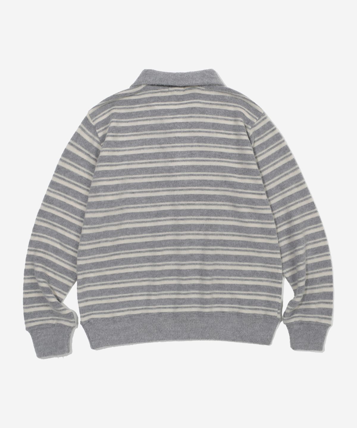 키지코(KIJIKO) ke304-Stripe Collar Knit Gray