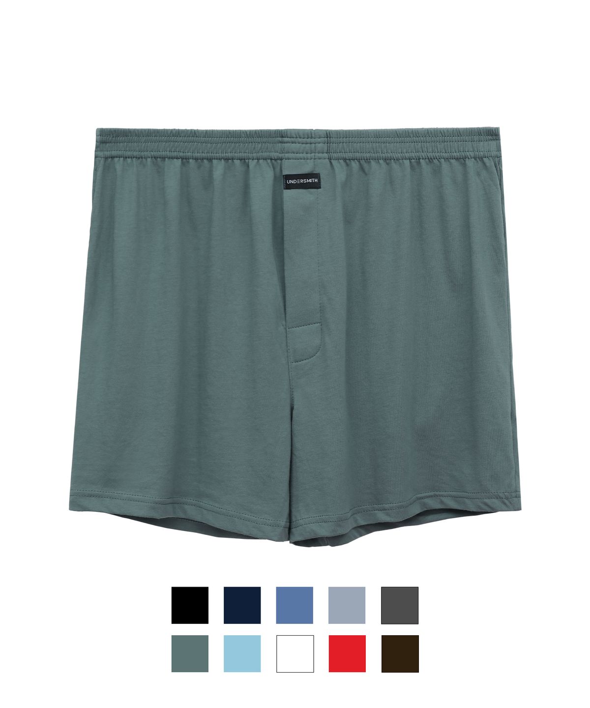 언더스미스(UNDERSMITH) 데일리 순면 스판 남성 사각 트렁크 팬티