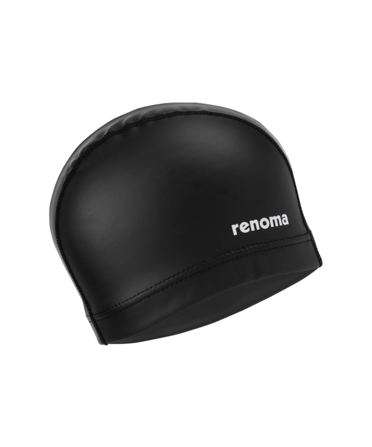 레노마수영복(RENOMASWIM) 용품 성인 심플로고 PU 수모 블랙 RO-RC2F001-BK