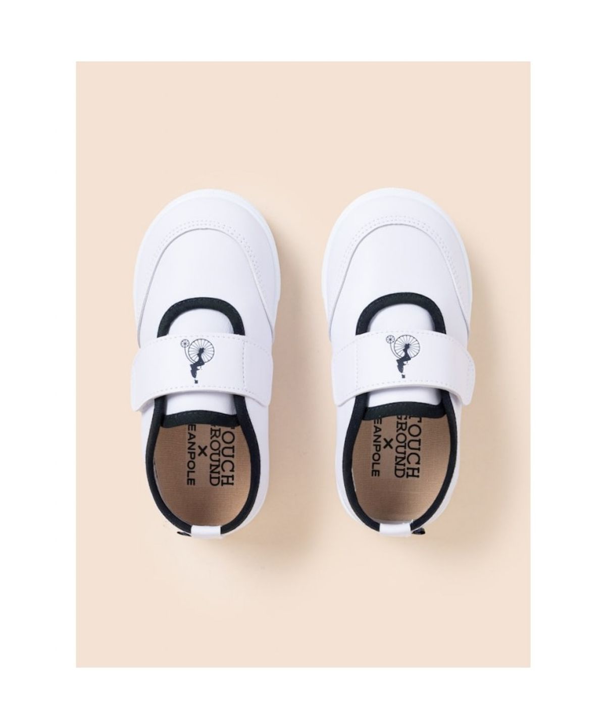 빈폴 키즈(BEANPOLE KIDS) 체크포인트 벨크로 실내화  네이비 (BI61K3U01R)