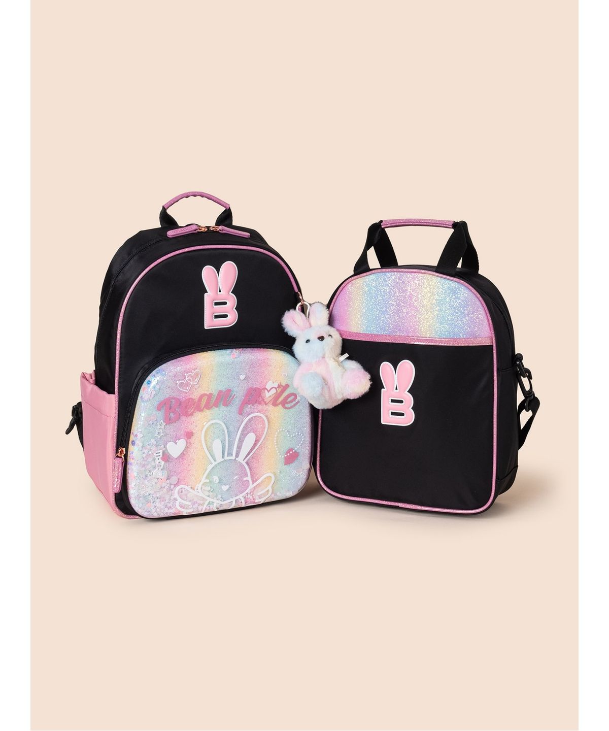 빈폴 키즈(BEANPOLE KIDS) 투명몰드 빙키 책가방 세트  블랙 (PS001368595)