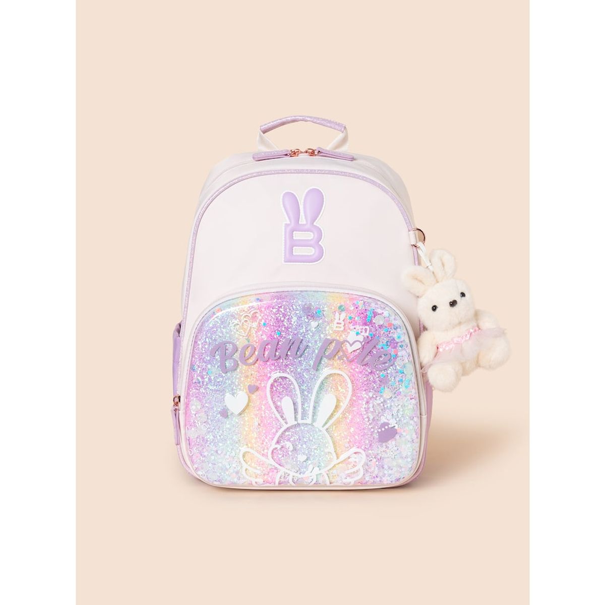 빈폴 키즈(BEANPOLE KIDS) 투명몰드 빙키 책가방 세트  라이트 퍼플 (PS00136860V)