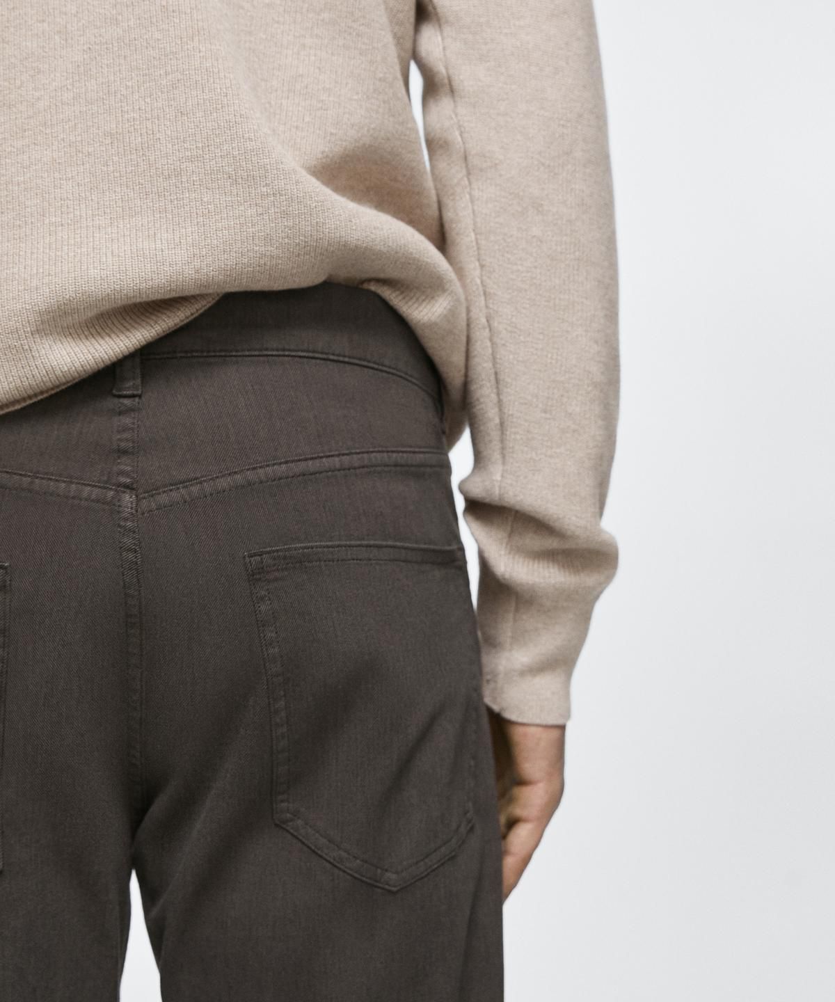 마시모두띠(MASSIMO DUTTI) 테이퍼드핏 진